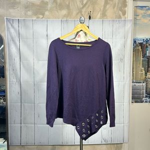 472. I.N.C women long sleeve top